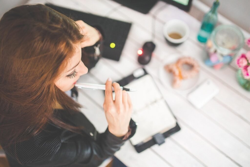 working, female, work, desk, office, think, thinking, work, work, office, think, thinking, thinking, thinking, thinking, thinking